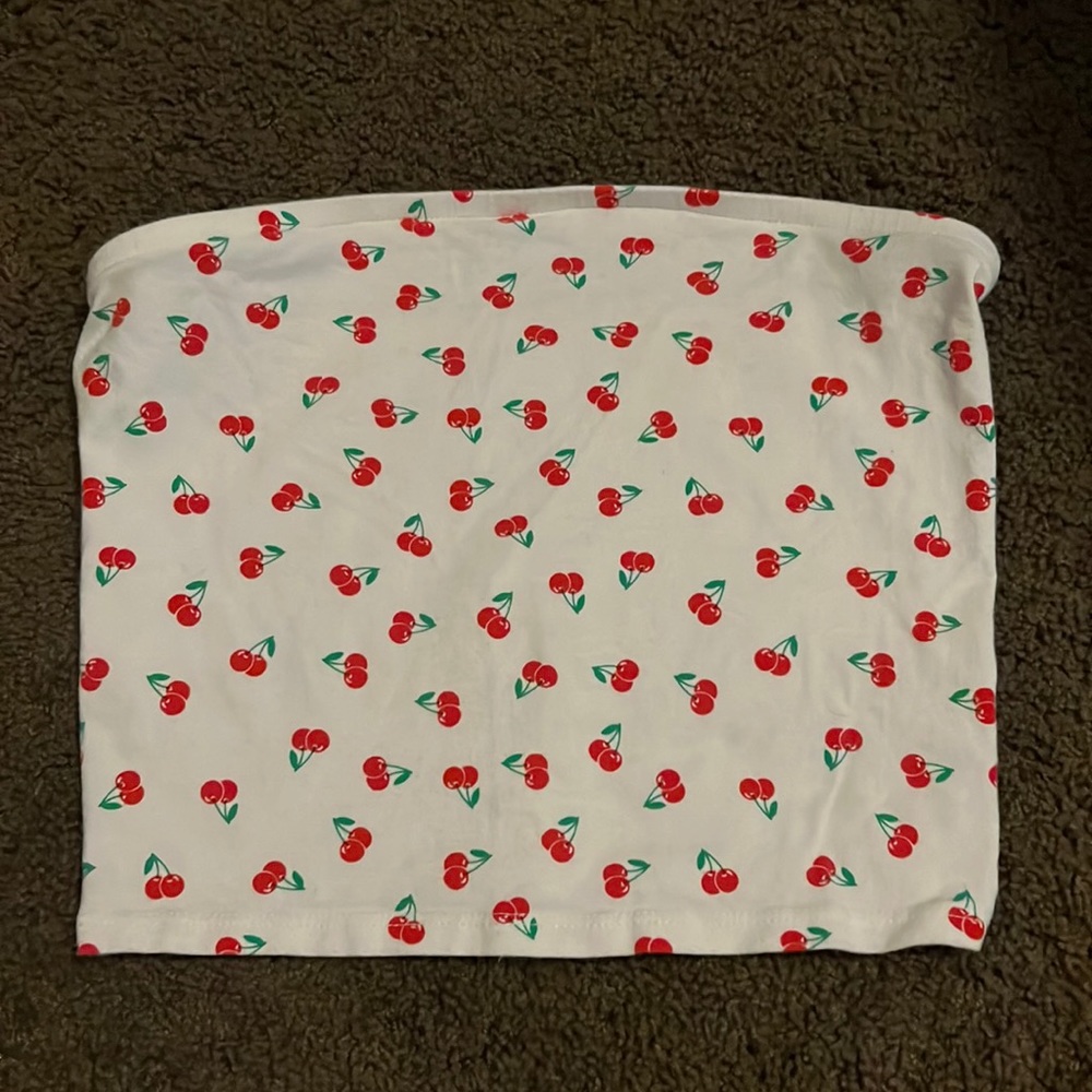 Cherry Tube Top